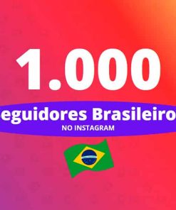 mil seguidores brasileiros no instagram