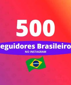 quinhentos seguidores brasileiros no instagram