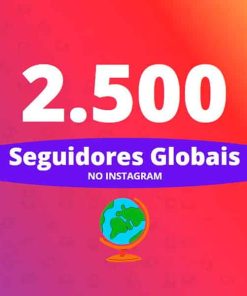 2500 seguidores baratos em promoção para o Instagram