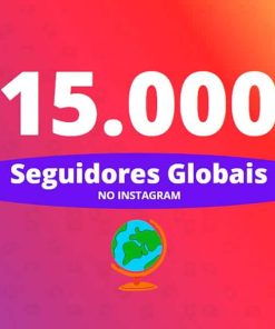 15mil perfis internacionais instagram promoção